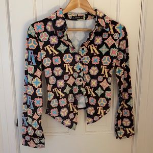 SHEIN long sleeve crop top